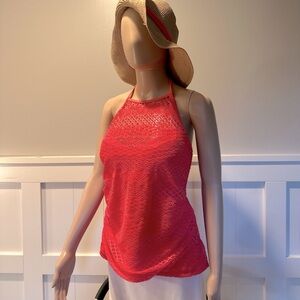 Coral tankini /halter